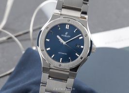 Hublot Classic Fusion Blue 548.NX.7170.NX (Onbekend (willekeurig serienummer)) - 42mm Titanium