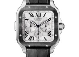 Cartier Santos WSSA0017 (2025) - White dial 43 mm Steel case