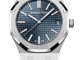 Audemars Piguet Royal Oak Selfwinding 15510ST.OO.1320ST.06 (2025) - Blauw wijzerplaat 41mm Staal