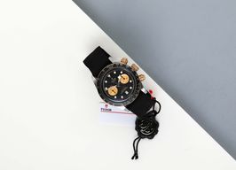 Tudor Black Bay Chrono 79363N (2021) - Black dial 41 mm Gold/Steel case