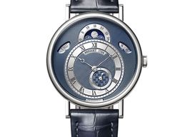 Breguet Classique 7337BB/Y5/9VU (2021) - Blauw wijzerplaat 39mm Witgoud