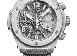 Hublot Big Bang 441.NX.4210.RX.HEC22 (2026) - Zilver wijzerplaat 42mm Titanium