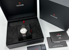 Tudor Clair de Rose 35500-0001 (2024) - Wit wijzerplaat 30mm Staal