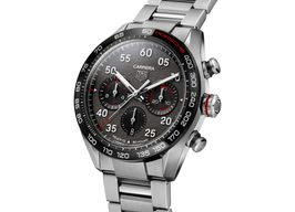 TAG Heuer Carrera Porsche Chronograph Special Edition CBN2A1F.BA0643 (2024) - Grijs wijzerplaat 44mm Staal