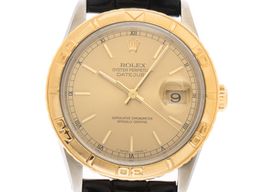 Rolex Datejust Turn-O-Graph 16263 (1993) - Champagne wijzerplaat 36mm Goud/Staal
