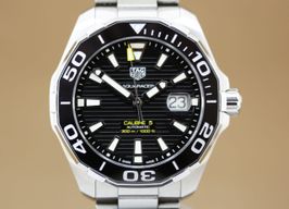 TAG Heuer Aquaracer 300M WAY201A.BA0927 (2017) - Zwart wijzerplaat 43mm Staal