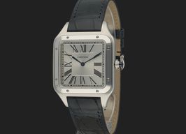 Cartier Santos Dumont WSSA0032 (2022) - Zilver wijzerplaat 47mm Staal