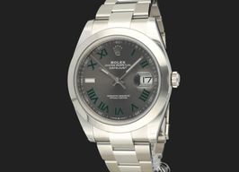 Rolex Datejust 41 126300 (2019) - Green dial 41 mm Steel case
