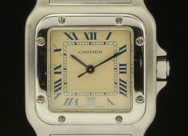 Cartier Santos Galbée 987901 (1998) - Wit wijzerplaat 29mm Staal