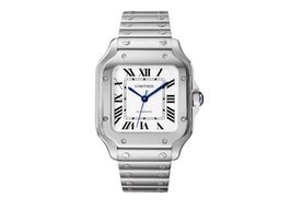 Cartier Santos WSSA0029 (2025) - Silver dial 35 mm Steel case