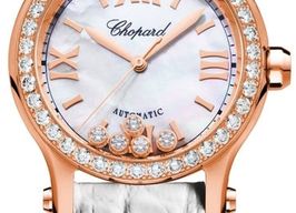 Chopard Happy Sport 274893-5010 (2026) - Parelmoer wijzerplaat 30mm Roségoud