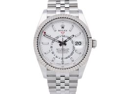 Rolex Sky-Dweller 336934 (2025) - White dial 42 mm Gold/Steel case