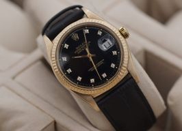 Rolex Datejust 1601 (1969) - Zwart wijzerplaat 36mm Staal