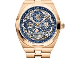 Vacheron Constantin Overseas 4300V/120R-B642 (2023) - Transparant wijzerplaat Onbekend Roségoud