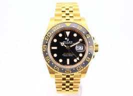 Rolex GMT-Master II 126718GRNR (2024) - Zwart wijzerplaat 40mm Geelgoud