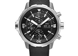 IWC Aquatimer Chronograph IW376803 (2025) - Black dial 44 mm Steel case