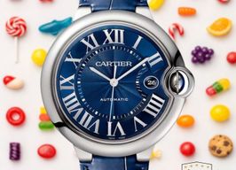 Cartier Ballon Bleu 42mm WSBB0025 (2020) - Blauw wijzerplaat 42mm Staal