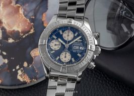 Breitling Superocean Chronograph II A13340 (2009) - Blue dial 42 mm Steel case