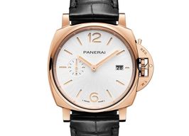 Panerai Luminor Due PAM01336 (2025) - Wit wijzerplaat 42mm Roodgoud
