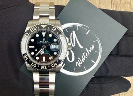Rolex GMT-Master II 116710LN (2017) - Zwart wijzerplaat 40mm Staal