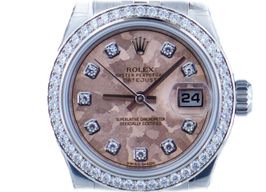 Rolex Lady-Datejust 179384 (2011) - Pink dial 26 mm Steel case