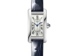 Cartier Tank Américaine WSTA0082 (2025) - Silver dial 35 mm Steel case