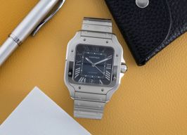Cartier Santos WSSA0030 (2022) - Blauw wijzerplaat 40mm Staal