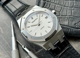 Audemars Piguet Royal Oak 15189ST (2005) - Wit wijzerplaat 36mm Staal