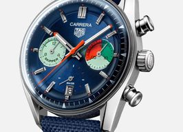 TAG Heuer Carrera CBS2213.FN6002 (2025) - Blue dial 39 mm Steel case
