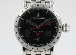 Chronoswiss Timemaster CH2733-AZ (2022) - Black dial 41 mm Steel case
