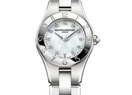 Baume & Mercier Linea M0A10011 (2026) - Parelmoer wijzerplaat 28mm Staal