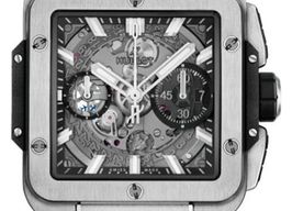 Hublot Square Bang 821.NX.0170.RX (2025) - Transparent dial 42 mm Titanium case