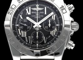 Breitling Chronomat 44 AB0110 (2013) - Black dial 44 mm Steel case
