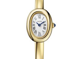 Cartier Baignoire WGBA0044 (2025) - Silver dial Yellow Gold case