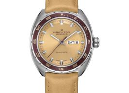 Hamilton Pan Europ H35435820 (2025) - Beige wijzerplaat 42mm Staal
