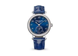 Patek Philippe Complications 7121/200G-001 (2025) - Blue dial 33 mm White Gold case