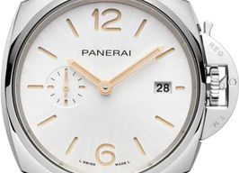 Panerai Luminor Due PAM01388 (2026) - Wit wijzerplaat 42mm Staal