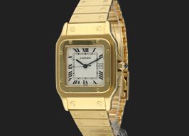 Cartier Santos 2960 (Onbekend (willekeurig serienummer)) - Wit wijzerplaat 29mm Geelgoud