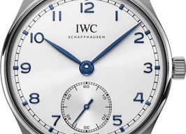 IWC Portuguese Automatic IW358312 (2025) - Zilver wijzerplaat 40mm Staal