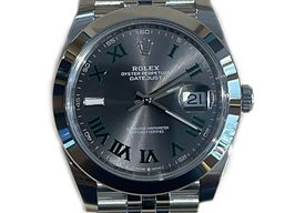 Rolex Datejust 41 126300 (2024) - Grijs wijzerplaat 41mm Staal