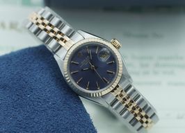 Rolex Lady-Datejust 69173 (1979) - Blue dial 26 mm Gold/Steel case