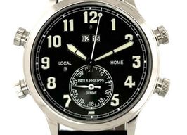 Patek Philippe Calatrava 5520P-001 (2022) - Black dial 42 mm Platinum case