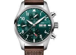 IWC Pilot Chronograph IW388103 (2025) - Green dial 41 mm Steel case