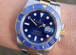 Rolex Submariner Date 116613LB (2019) - Blue dial 40 mm Gold/Steel case