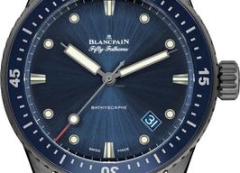 Blancpain Fifty Fathoms 5000-0240-O52A (2024) - Blauw wijzerplaat 43mm Keramiek