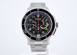 Zenith El Primero Stratos Flyback 03.2061.405/21.M2060 (2019) - Zwart wijzerplaat 45mm Staal