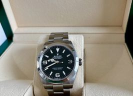 Rolex Explorer 224270 (2024) - Zwart wijzerplaat 40mm Staal