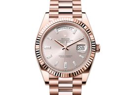 Rolex Day-Date 40 228235-0004 (2024) - Pink dial 40 mm Rose Gold case