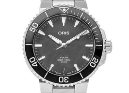 Oris Aquis Date 01 400 7769 4154-07 8 22 09PEB (2023) - Grey dial 42 mm Steel case