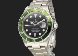 Rolex Submariner Date 16610LV (2006) - Black dial 40 mm Steel case